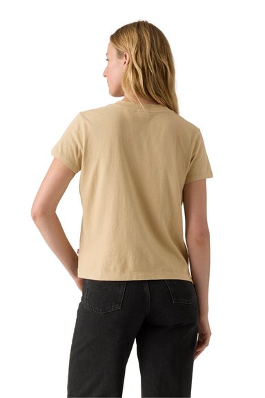 POLERA MUJER BOXY VNECK TEE CAFE  LEVIS A8774-0013 - 2