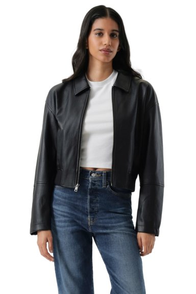 CHAQUETA MUJER SHRUNKEN BOMBER NEGRO LEVIS 59544-0730 - 1