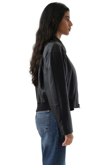CHAQUETA MUJER SHRUNKEN BOMBER NEGRO LEVIS 59544-0730 - 2