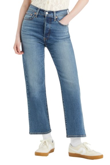 JEANS MUJER RIBCAGE STRAIGHT ANKLE AZUL LEVIS 72693-0208 - 1