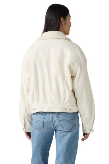 CHAQUETA MUJER 90S SHERPA TRUCKER BEIGE LEVIS A4435-0067 - 2