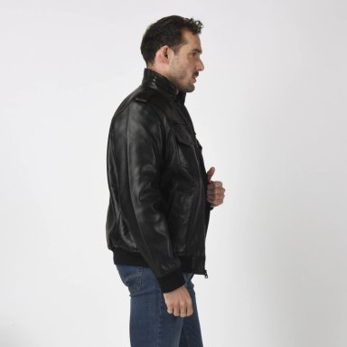CHAQUETA HOMBRE MILITARY BOMBER NEGRO LEVIS 59491-0565 - 2