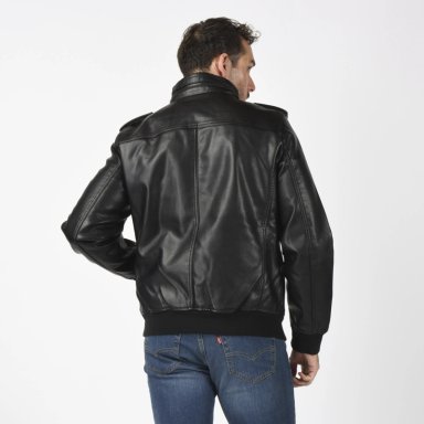 CHAQUETA HOMBRE MILITARY BOMBER NEGRO LEVIS 59491-0565 - 3