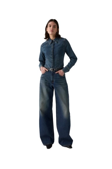 JEANS MUJER XL STRAIGHT AZUL LEVIS A8701-0030 - 4