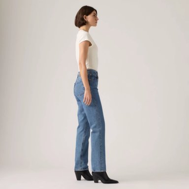 JEANS MUJER 501 AZUL LEVIS 12501-0438 - 3
