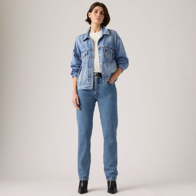 JEANS MUJER 501 AZUL LEVIS 12501-0438 - 5