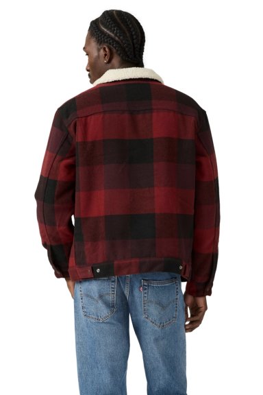 CHAQUETA HOMBRE RELAXED FIT PLAID CAFE  LEVIS A6030-0011 - 2