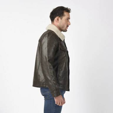 CHAQUETA HOMBRE SHERPA COLLAR CAFE  LEVIS 59491-0564 - 2