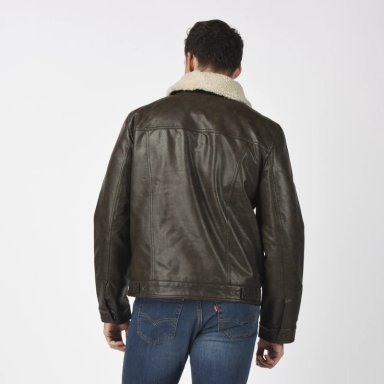 CHAQUETA HOMBRE SHERPA COLLAR CAFE  LEVIS 59491-0564 - 3