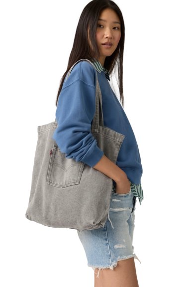 BOLSO MUJER BACK POCKET TOTE ELEVATION GRIS LEVIS 005FV-0004 - 1