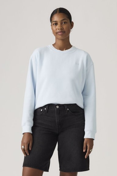 POLERON MUJER EVERYDAY SWEATSHIRT CELESTE LEVIS A5942-0060 - 1