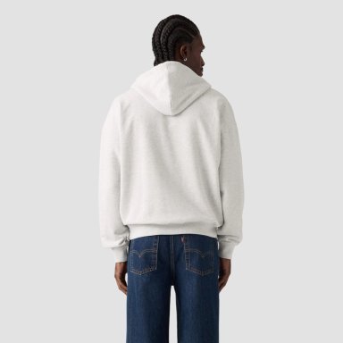 POLERON HOMBRE CROPPED FULL ZIP GRIS LEVIS 004GY-0011 - 2