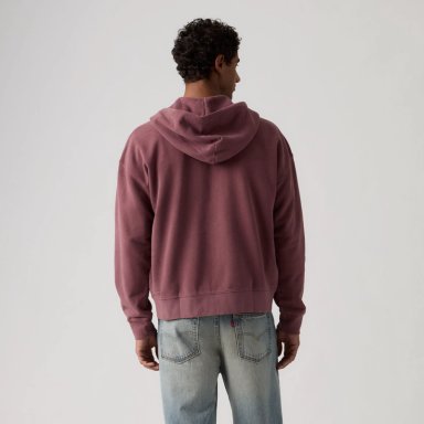 POLERON HOMBRE HAYES CROPPED FULL ZIP ROJO LEVIS 005PJ-0004 - 2