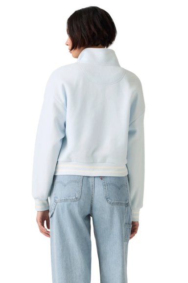 POLERON MUJER EVERYDAY QUARTER ZIP CELESTE LEVIS 005IJ-0003 - 2