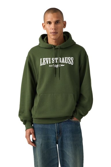 POLERON HOMBRE RELAXED GRAPHIC PO VERDE LEVIS 38479-0460 - 1