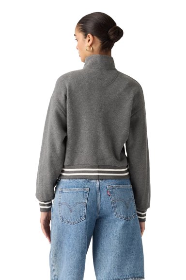 POLERON MUJER EVERYDAY QUARTER ZIP GRIS LEVIS 005IJ-0004 - 2