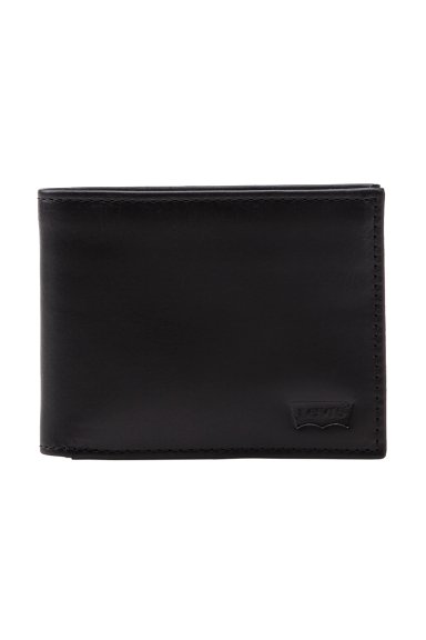 BILLETERA HOMBRE HUNTE COIN BIFOLD NEGRO LEVIS 37541-0283 - 1