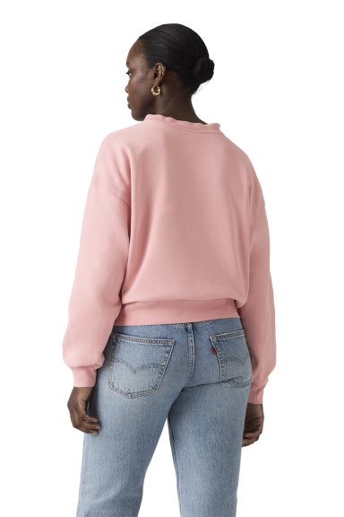 POLERON MUJER VINTAGE BOXY CREW ROSADO LEVIS 005OZ-0014 - 2