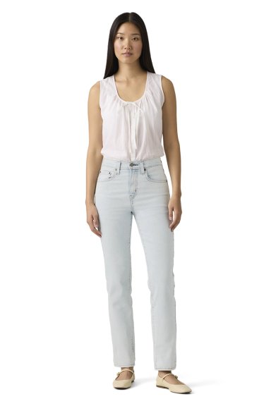 JEANS MUJER 724 HIGH RISE STRAIGHT CELESTE LEVIS 18883-0445 - 4
