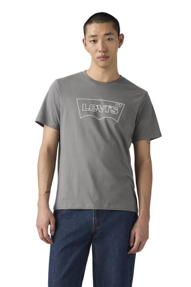 POLERA HOMBRE GRAPHIC CREWNECK TEE GRIS LEVIS 22491-2066 - 1