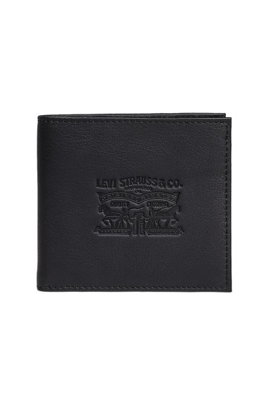 BILLETERA HOMBRE VINTAGE TWO HORSE NEGRO LEVIS 77173-0363 - 1