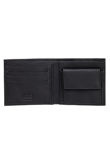 BILLETERA HOMBRE VINTAGE TWO HORSE NEGRO LEVIS 77173-0363 - 2