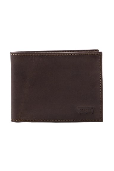 BILLETERA HOMBRE HUNTE COIN BIFOLD CAFE  LEVIS 37541-0282 - 1