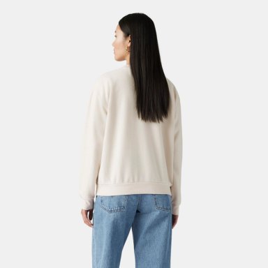POLERON MUJER EVERYDAY SWEATSHIRT BLANCO LEVIS A5942-0036 - 2