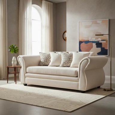 SOFA 3 CUERPOS GRECIA - TELA REPELENTE A LIQUIDOS - 1