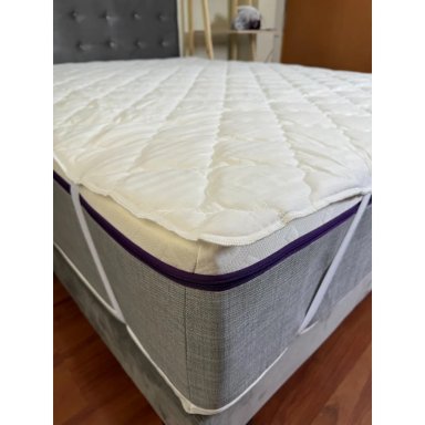 CUBRE COLCHON SIMPLE 2 PLAZAS, 150X190 CM - 2