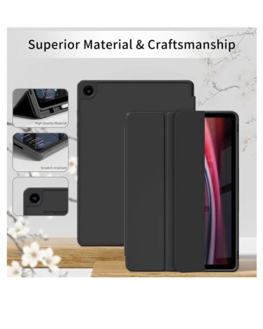 FUNDA SMART COVER PARA TABLET SAMSUNG GALAXY TAB A11 8.7' - Negro - 3