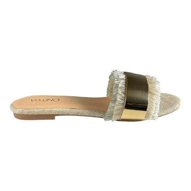 SANDALIAS MUJER VIA UNO CHINELO MODELO 21906867 - 1
