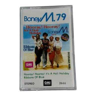 VINILO BONEY CASSETTE ORIGINAL M.79 HOORAY VINTAGE NUEVO - 1