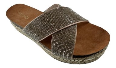 ZUECOS MUJER VIA UNO PLATEADO ROSA 21986962 - 5