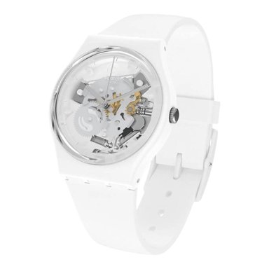 RELOJ DE PULSERA SWATCH SO31W102 SPOT TINE WHITE - 4