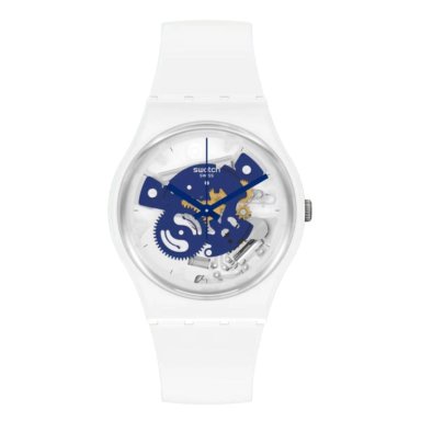 RELOJ DE PULSERA SWATCH SO31W103 TIME TO BLUE SMALL - 2
