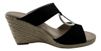 ZUECOS MUJER VIA UNO NEGRO 21986952 - 1