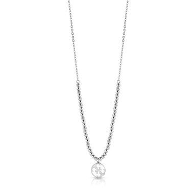 COLLAR GUESS SUMMER LOVE ACERO INOXIDABLE UBN78081 PLATEADO - 1