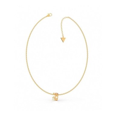 COLLAR GUESS QUEEN OF HEART ACERO INOXIDABLE UBN79010 DORADO - 1