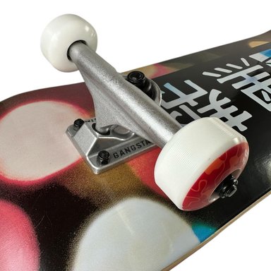 SKATE PATINETA GANGSTA BOKEH 8.0 COMPLETO ARMADO - 3