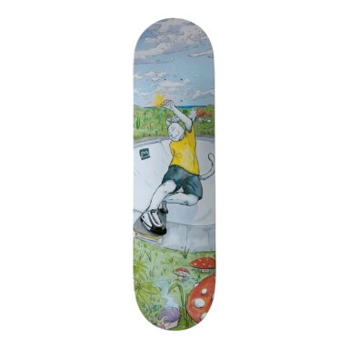 TABLA SKATE PATINETA GANGSTA CAT SESSION 8.25 - 1