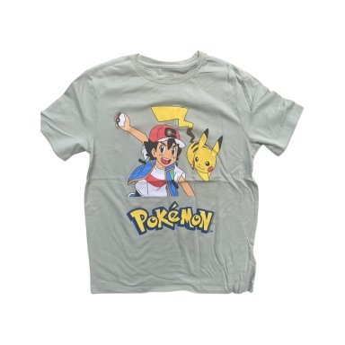 POLERA POKEMON ASH Y PIKACHU NIÑO - 1