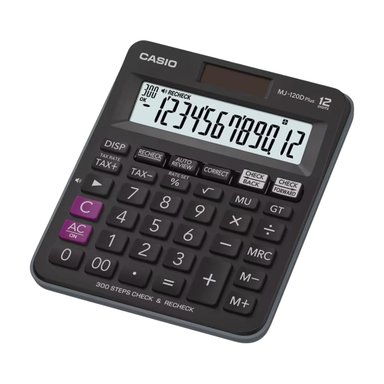 CALCULADORA CASIO MJ-120DPLUS-BKWDPW - 2