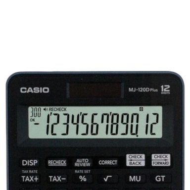 CALCULADORA CASIO MJ-120DPLUS-BKWDPW - 3
