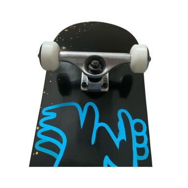 SKATE PATINETA GANGSTA 3 CATS 8.0 COMPLETO ARMADO - 4