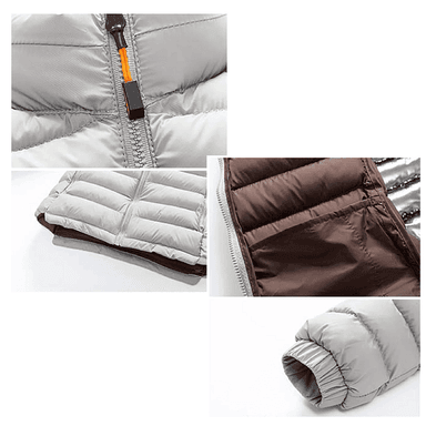 CHAQUETA PARKA HOMBRE MUJER IMPERMEABLE COLOBO LUMINIC GRIS - 5