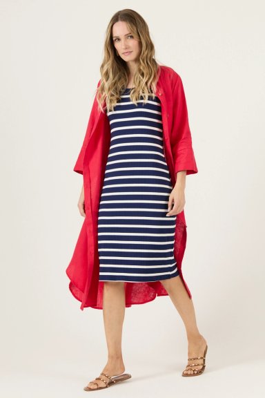 VESTIDO AZUL MARINO COD 4005205 - 1