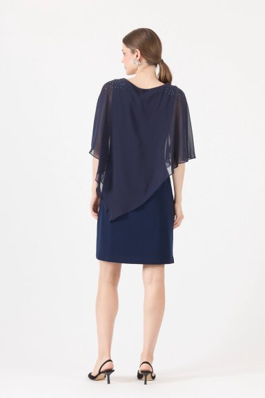 VESTIDO AZUL COD 0702376 - 4