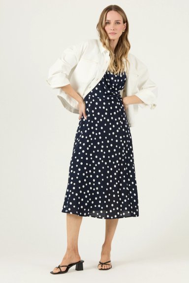 VESTIDO AZUL MARINO COD 4005705 - 2