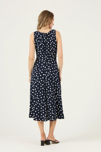 VESTIDO AZUL MARINO COD 4005705 - 5